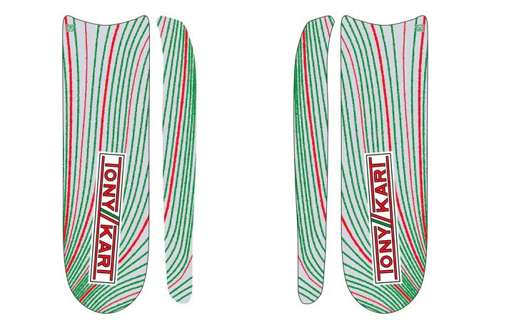 TonyKart M10 pod Sticker Kit 2025